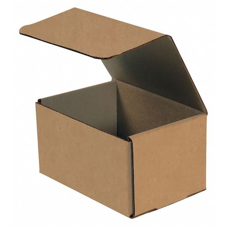 Partners Brand Corrugated Mailers, 8" x 6" x 4", Kraft, 50/Bundle M864K