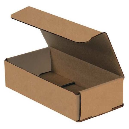 Partners Brand Corrugated Mailers, 8" x 4" x 2", Kraft, 50/Bundle M842K