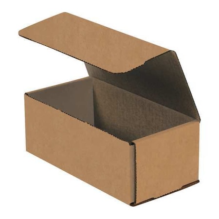 Partners Brand Corrugated Mailers, 10" x 4" x 2", Kraft, 50/Bundle M1042K