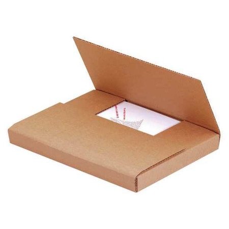 Partners Brand Easy-Fold Mailers, 11 3/4" x 10 1/2" x 2 1/2", Kraft, 50/Bundle M11102BFK