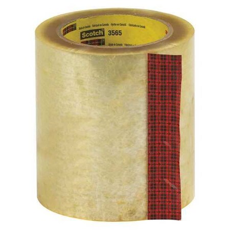 Scotch 3M 3565 Label Protection Tape, 1.9 Mil, 5" x 110 yds., Clear, PK12 T9953565