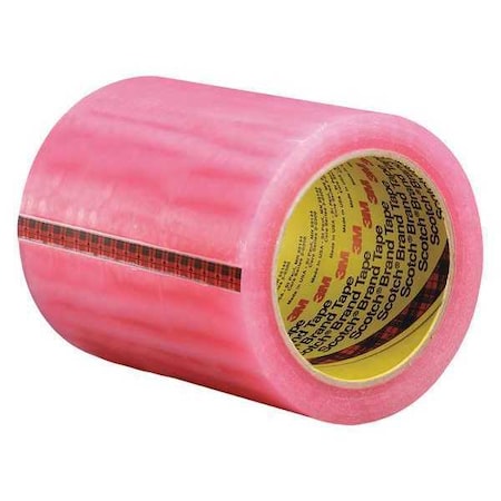 Scotch 3M 821 Label Protection Tape, 2.5 Mil, 5" x 72 yds., Pink, PK8 T995821