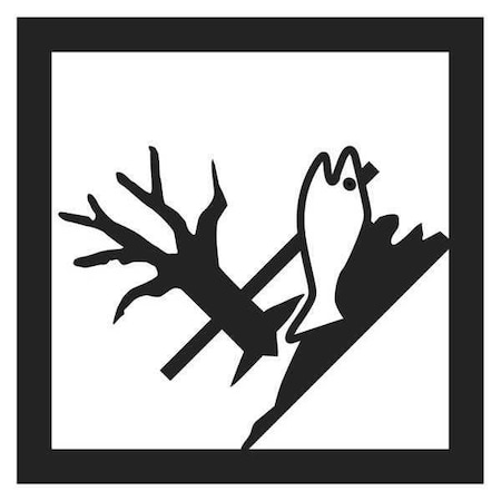 Tape Logic Tape Logic Labels, "Marine Pollutant, 4" x 4", Black/White, 500/Roll DL1293