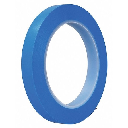 Scotch Masking Tape, 1/2x36 yd., Blue, PK3, 1/2" W x 36 yds. L, Blue, 3 PK T9334737S3PK