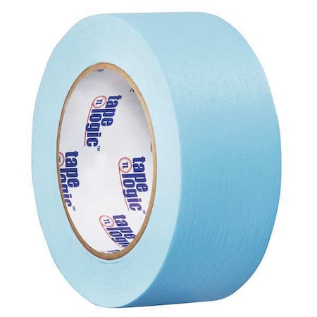 Tape Logic Masking Tape, 2x60 yd., Blue, PK24, 2" W x 60 yds L, Light Blue, 24 PK T937003H