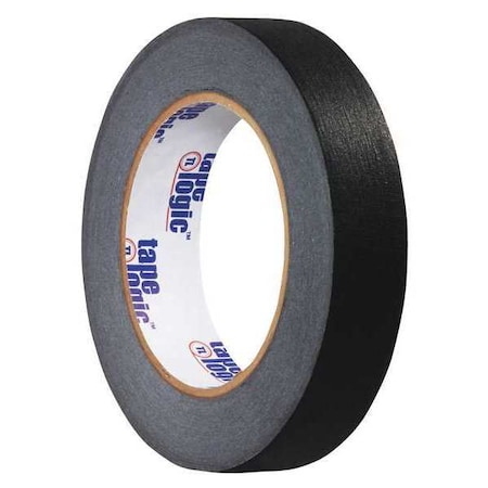 Tape Logic Masking Tape, 1x60 yd., Black, PK36, 1" W x 60 yds L, Black, 36 PK T935003B