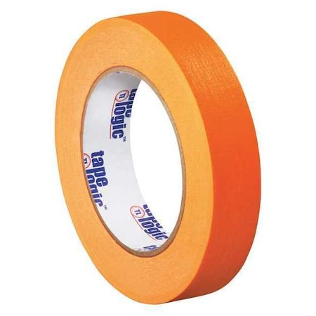 Tape Logic Masking Tape, 1x60 yd., Orange, PK36, 1" W x 60 yds L, Orange, 36 PK T935003D