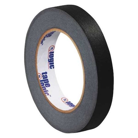 Tape Logic Masking Tape, 3/4x60 yd., Black, PK48, 3/4" W x 60 yds L, Black, 48 PK T934003B