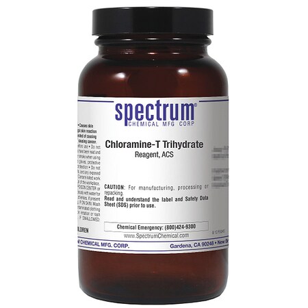 Spectrum Chemical Chloramine-T, Trihydrate, Rgnt, ACS, 125g CH120-125GM