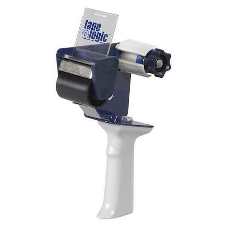 Tape Logic Tape Logic Long Roll (1 1/2" Core) Carton Sealing Tape Dispenser, 2", Blue/White, 1/Each TDHDX2
