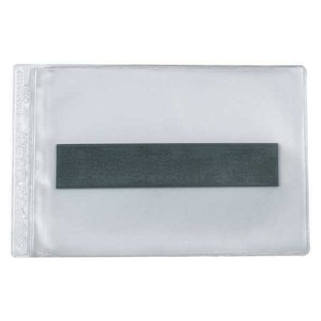 Superscan SUPERSCAN Magnetic Vinyl Envelopes, 4" x 6", Clear, PK50 LH143