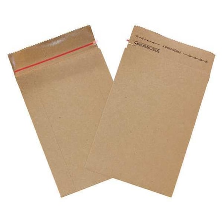 JIFFY RIGI BAG Jiffy Rigi Bag® Mailers, #1, 7 1/4" x 10 1/2", Kraft, 250/Case B820