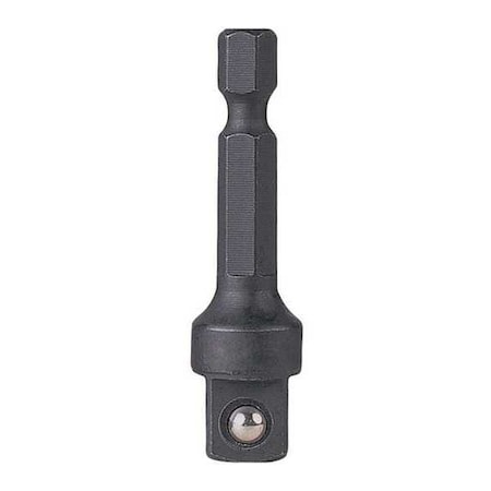 Grey Pneumatic 1/4" Drive, 3/8" Size, SAE Socket, 6 Points 1438HA