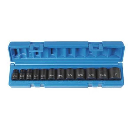 Grey Pneumatic 12 PC 3/8 DRIVE FRAC STANDARD LENGTH SET 1213