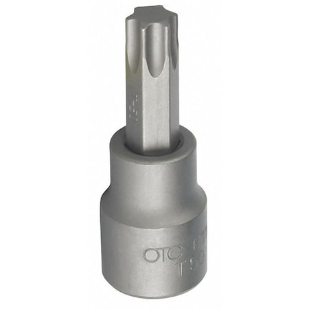 Otc Socket Bit, T50 Torx, 3/8" Drive 6110