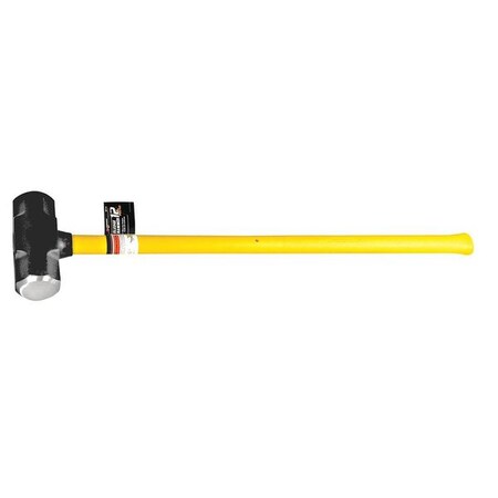 Performance Tool Sledge Hammer W/Fiberglass, 12lb. M7115