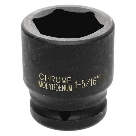 Performance Tool 3/4" Drive Impact Socket, 3/4" D, 1-5/16" Black Oxide Coated M740-42