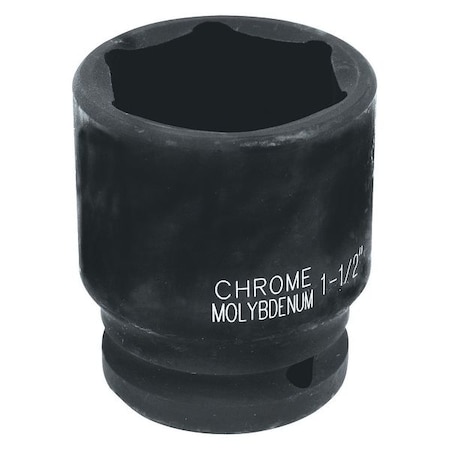 Performance Tool 3/4" Drive Impact Socket, 3/4" D, 1-1/2" Black Oxide Coated M740-48