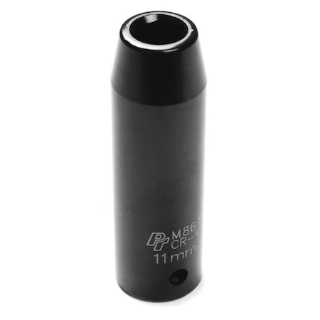 Performance Tool Deep Impact Socket, 1/2" D, 11mm M861
