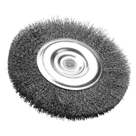 Performance Tool Wire Wheel for Bench Grinder, 6" W1221