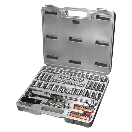 Performance Tool 1/4", 3/8", 1/2", 1" Drive Socket Bit Set , 100 pcs W1198