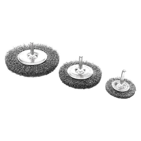 Performance Tool Wire Wheel, 3", Coarse W1209
