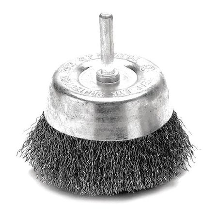 Performance Tool Cup Wire Brush 3", Fine W1213