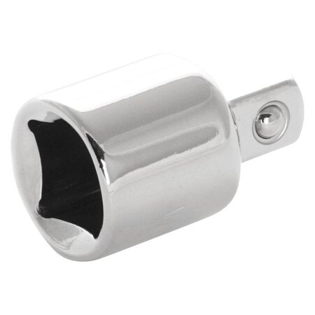 Performance Tool 1/2" to 3/8" Drive Reducer Adapter, SAE, 1 pcs, Chrome plated W1136C
