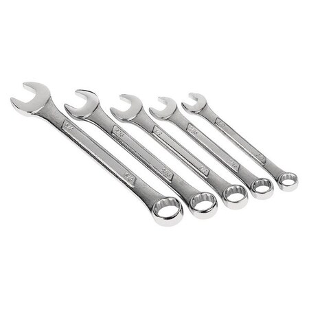 Performance Tool SAE Combination Wrench Set, 5 Pc W15P