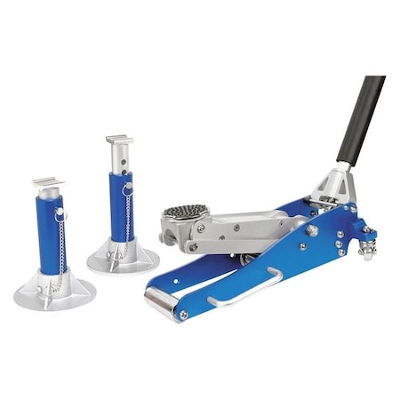 Performance Tool Aluminum Jack and Jack Stand, 3000 lb. W1601