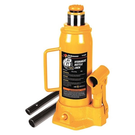 Performance Tool Hydraulic Bottle Jack, 8 tons W1628