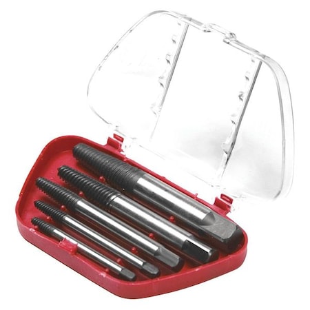 Performance Tool Screw Extractor Set, 5 Pc W2965