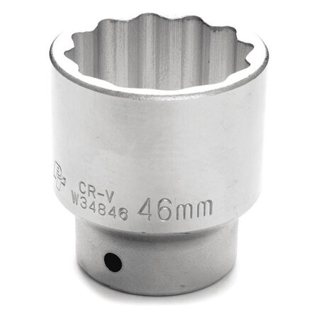 Performance Tool 3/4" Drive, 46mm Metric Socket, 12 Points W34846