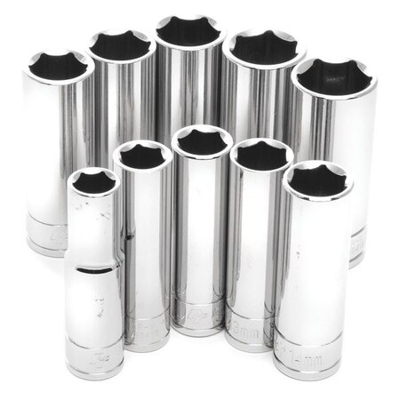 Performance Tool 3/8" Drive Metric, 10 pcs W38402