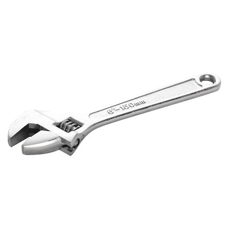 Performance Tool Adjustable Wrench, 6" W6C