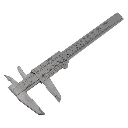 PERFORMANCE TOOL Plastic Caliper, 6" W80150