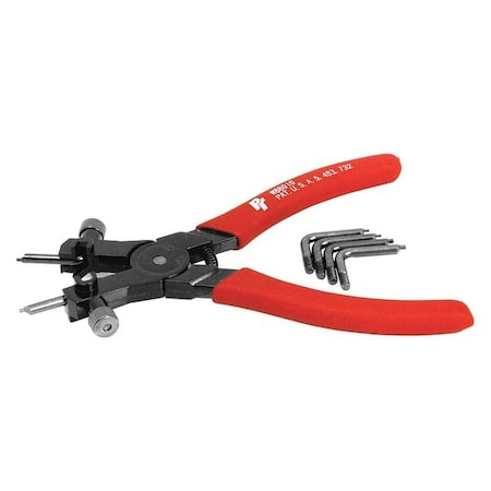Performance Tool Adjustable Internal Snap Ring Plier W88010