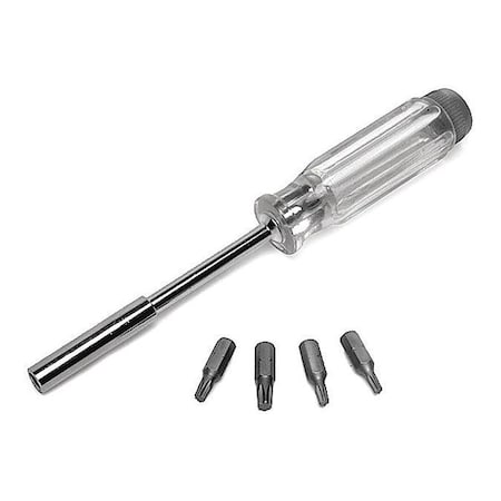 Performance Tool Star Bit Screwdriver, 4 In 1 W940C