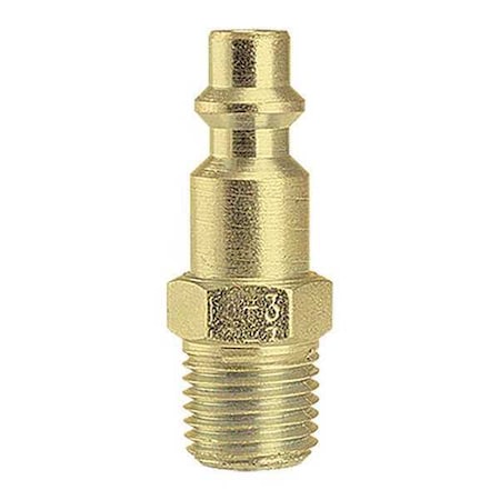 Foster Industrial Plug, 1/8" MPT, Brass 12-3B