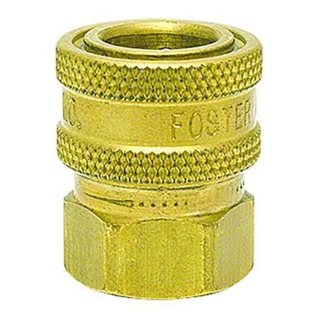 Foster Straight-Thru Brass Socket, 1" FPT 100FS