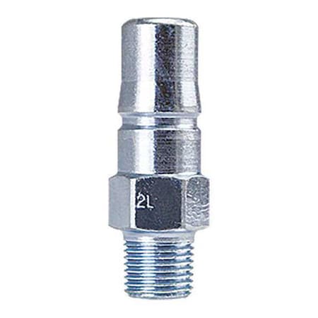 Foster Plug, 3/8" 1/4"MPT, Steel 2L40