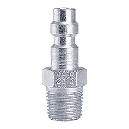 Foster Plug, Male Thread, 1/8"MPT, SS303 22-2S/S