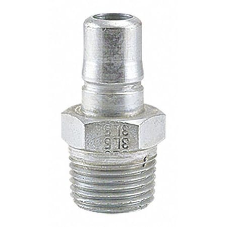 Foster Plug, 3FRL Series, 1/2" 1/4"MPT, Steel 3L50