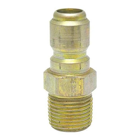 Foster Straight Thru Brass Plug, 1/2 in MPT 50MPB