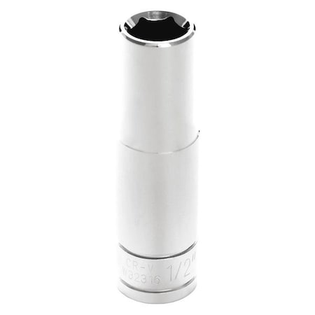 Performance Tool 1/2" Drive, 1/2" SAE Socket, 6 Points W32316