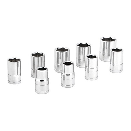 Performance Tool 1/2" Drive Metric, 9 pcs W32202