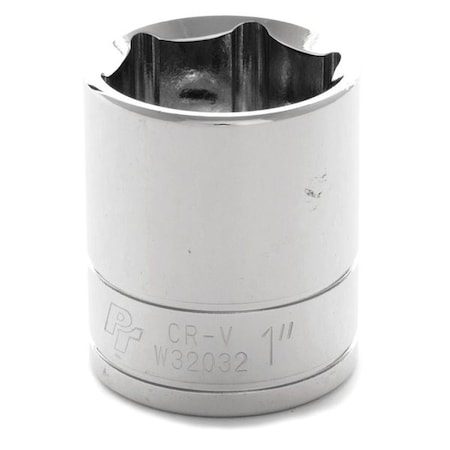 Performance Tool 1/2" Drive, 1" SAE Socket, 6 Points W32032