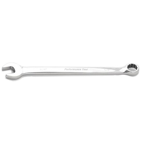 Performance Tool Full Polish Extended Combo Wrench, 5/8" W30320