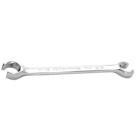 Performance Tool Flare Nut Wrench, 5/8" x 11/16" W30404