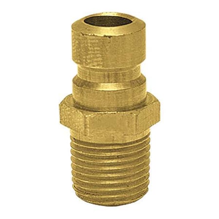 Foster Plug, 1/4" 1/4"MPT, Brass FP252
